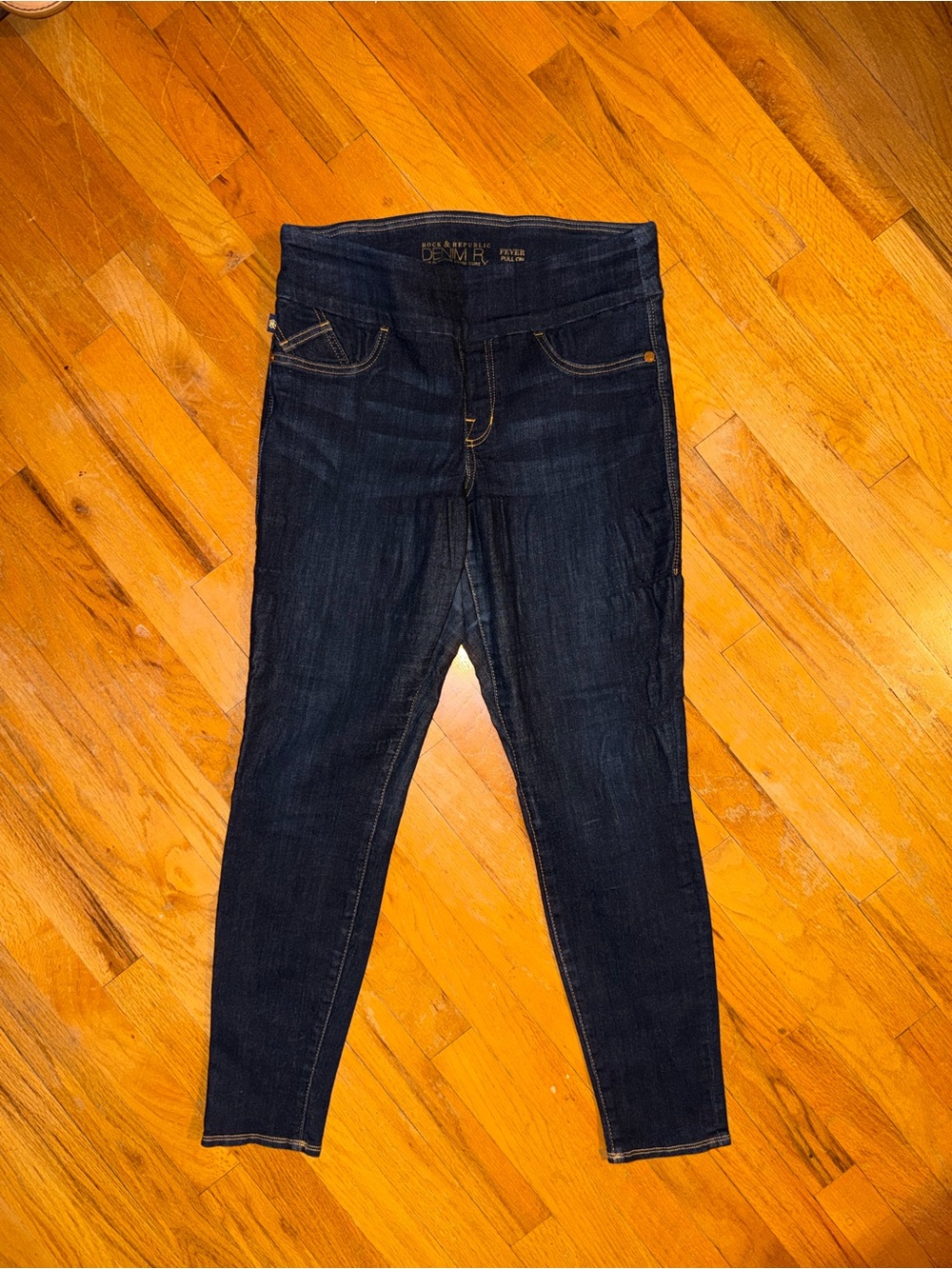 Rock & Republic Dark Indigo Skinny Jeans